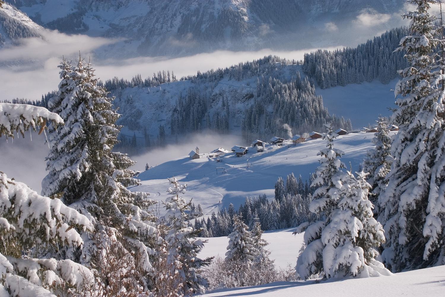 Esprit Montagne Hotell Abondance Exteriör bild